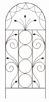 Ornate design wall trellis