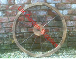 90cm Decorative Garden Wheel
