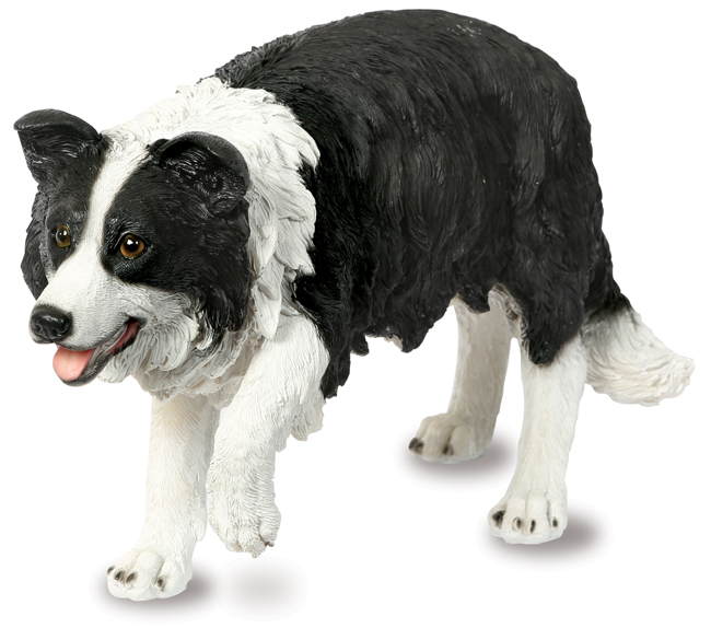 Working Border Collie Dog Ornament