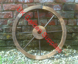 60cm Decorative Garden Wheel