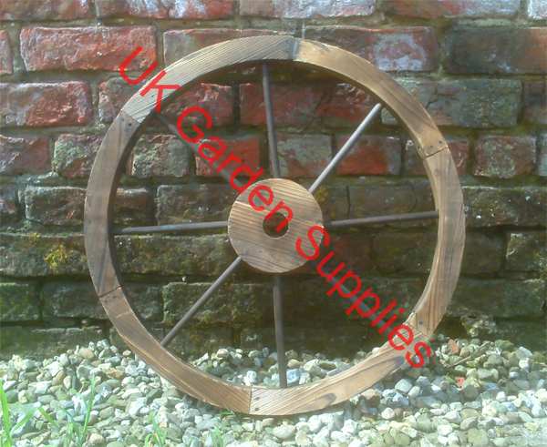 60cm Decorative Garden Wheel
