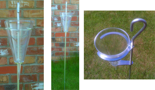 Metal Rain Gauge