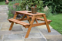 Wooden Picnic Bench GP9