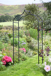 Black Metal Garden Arch