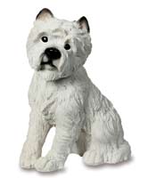 Westie Ornament  ( is waiting for you )
